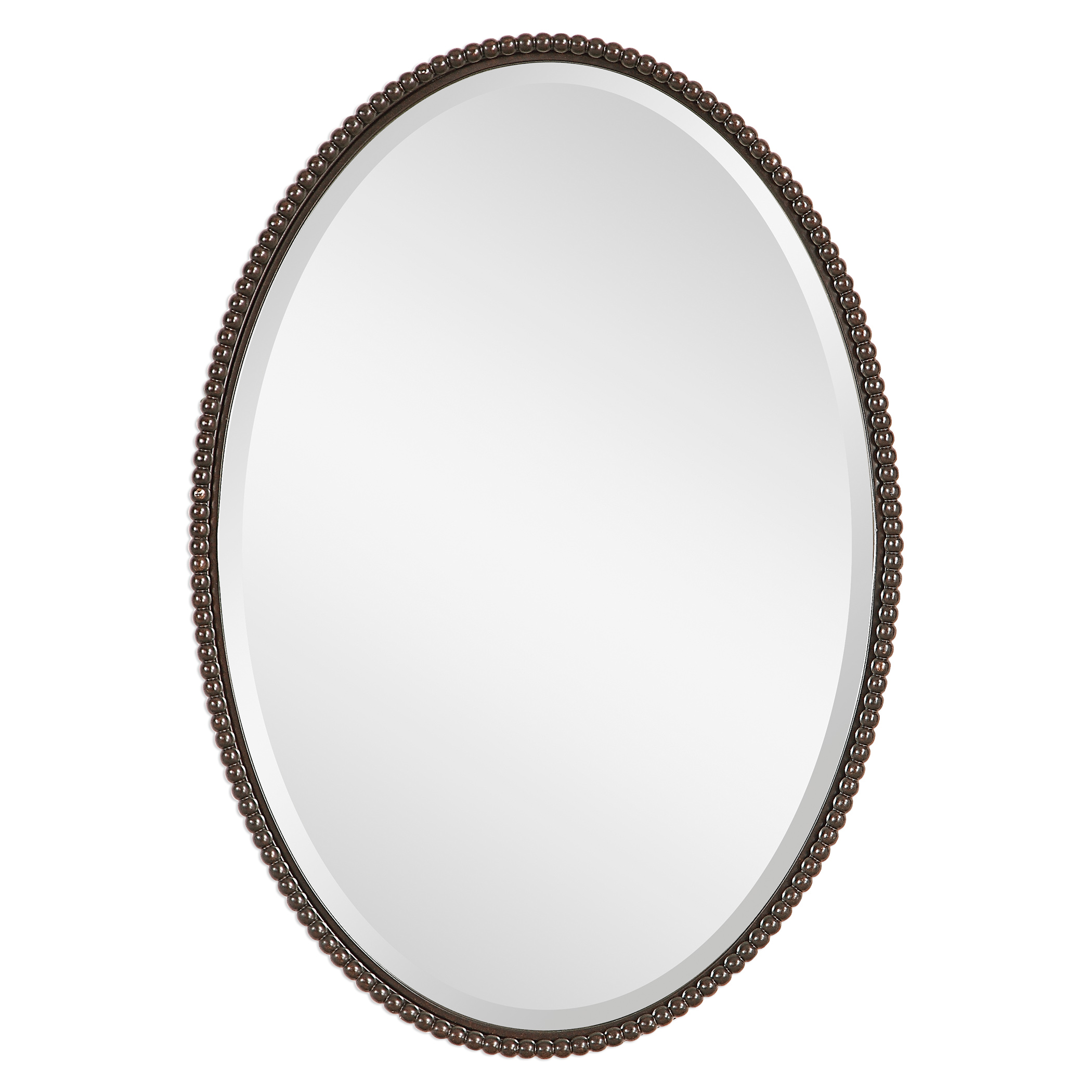 Picture of SHERISE BRONZE OVAL MIRROR